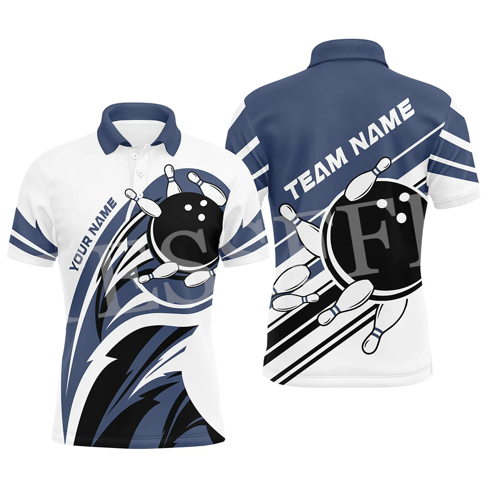 Custom Name Strike Bowling Fla - огляд і ціна Short Sleeve Bowling Shirt Retro