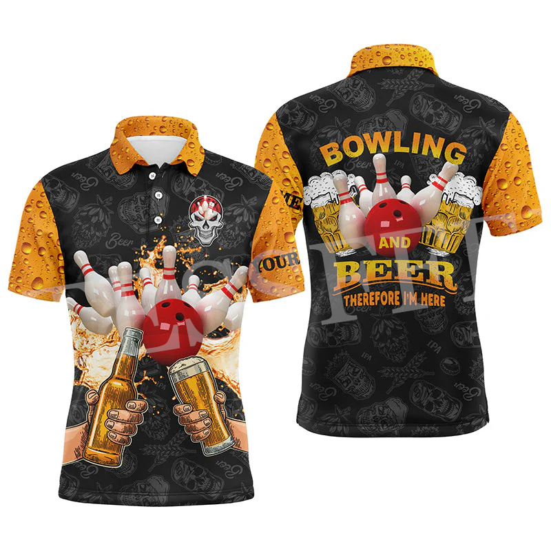 Custom Name Strike Bowling Fla - огляд і ціна Short Sleeve Bowling Shirt Retro