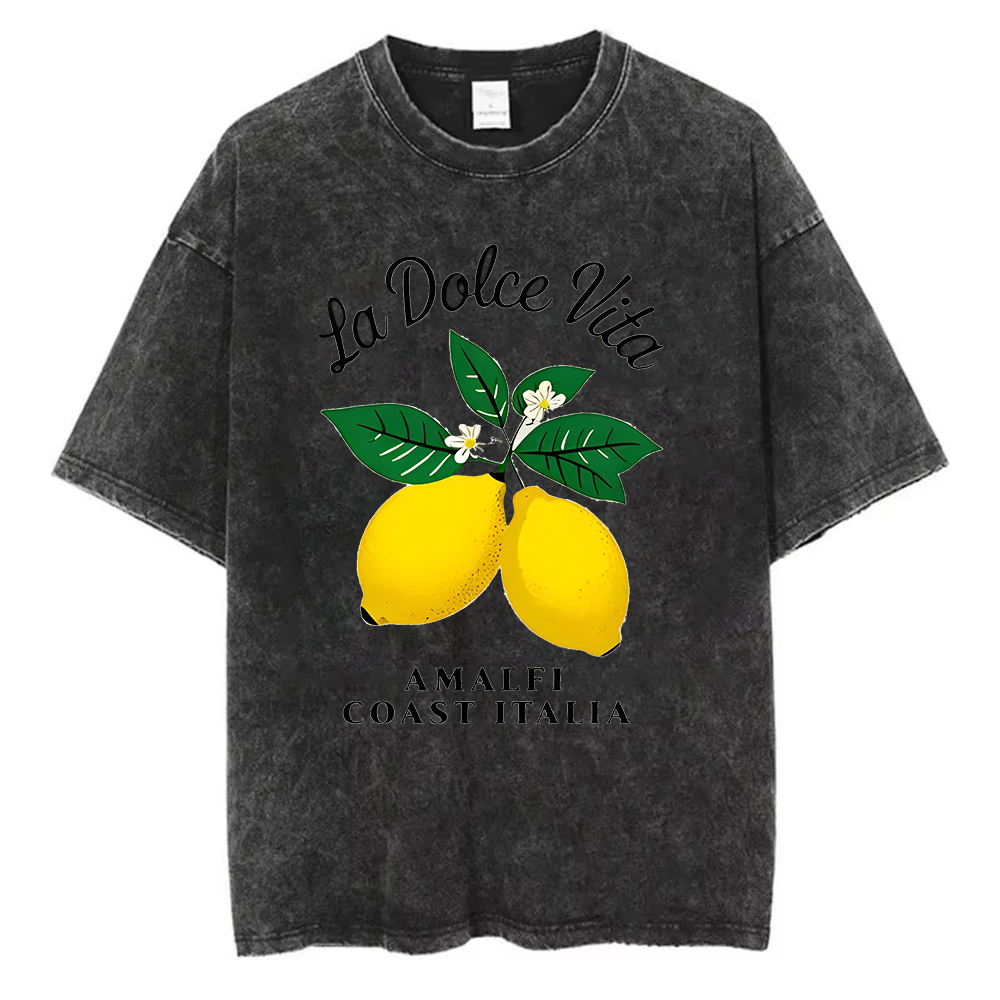 Vintage Washed Cotton T-Shirt  - огляд і ціна Acid Wash Vintage Graphic T Shirt