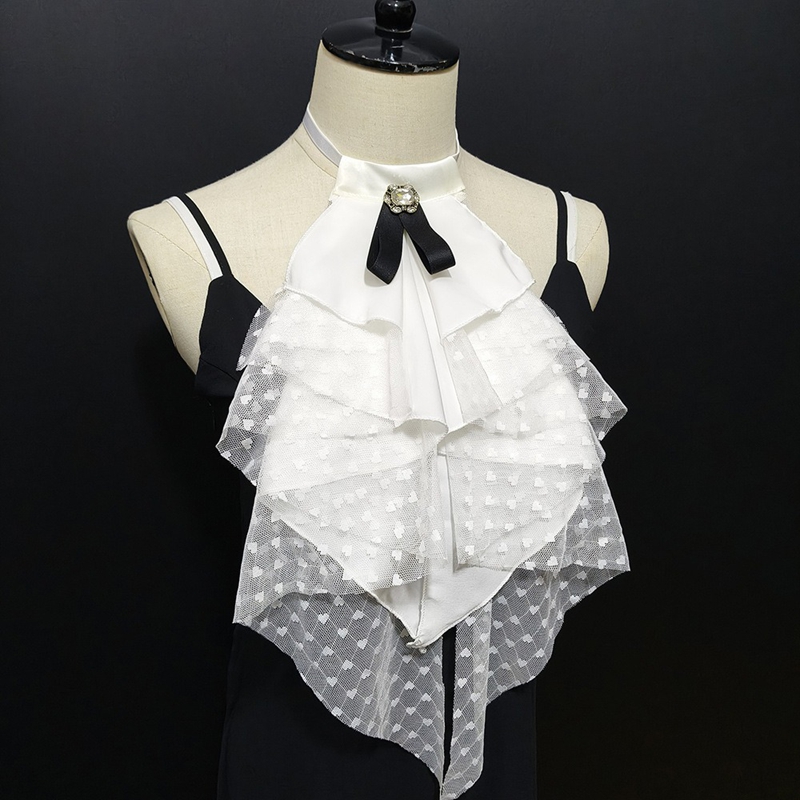 White Lace Layered Detachable  - огляд і ціна Shirts