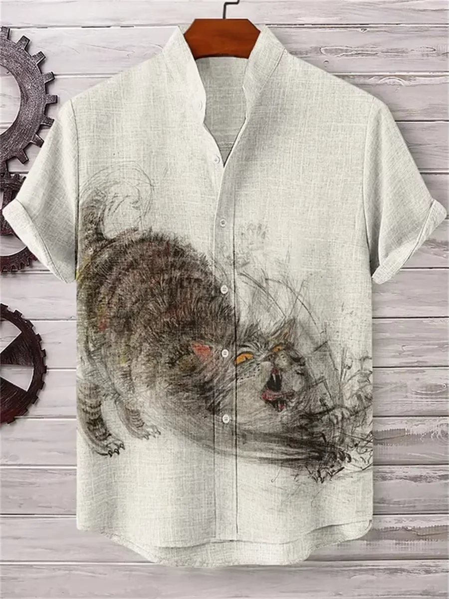 Men's Hawaiian Short Sleeve Sh - огляд і ціна Vintage Hawaiian Floral Shirt