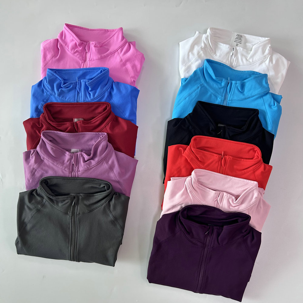 No Logo Yoga Jacket With Half  - огляд і ціна Shirts