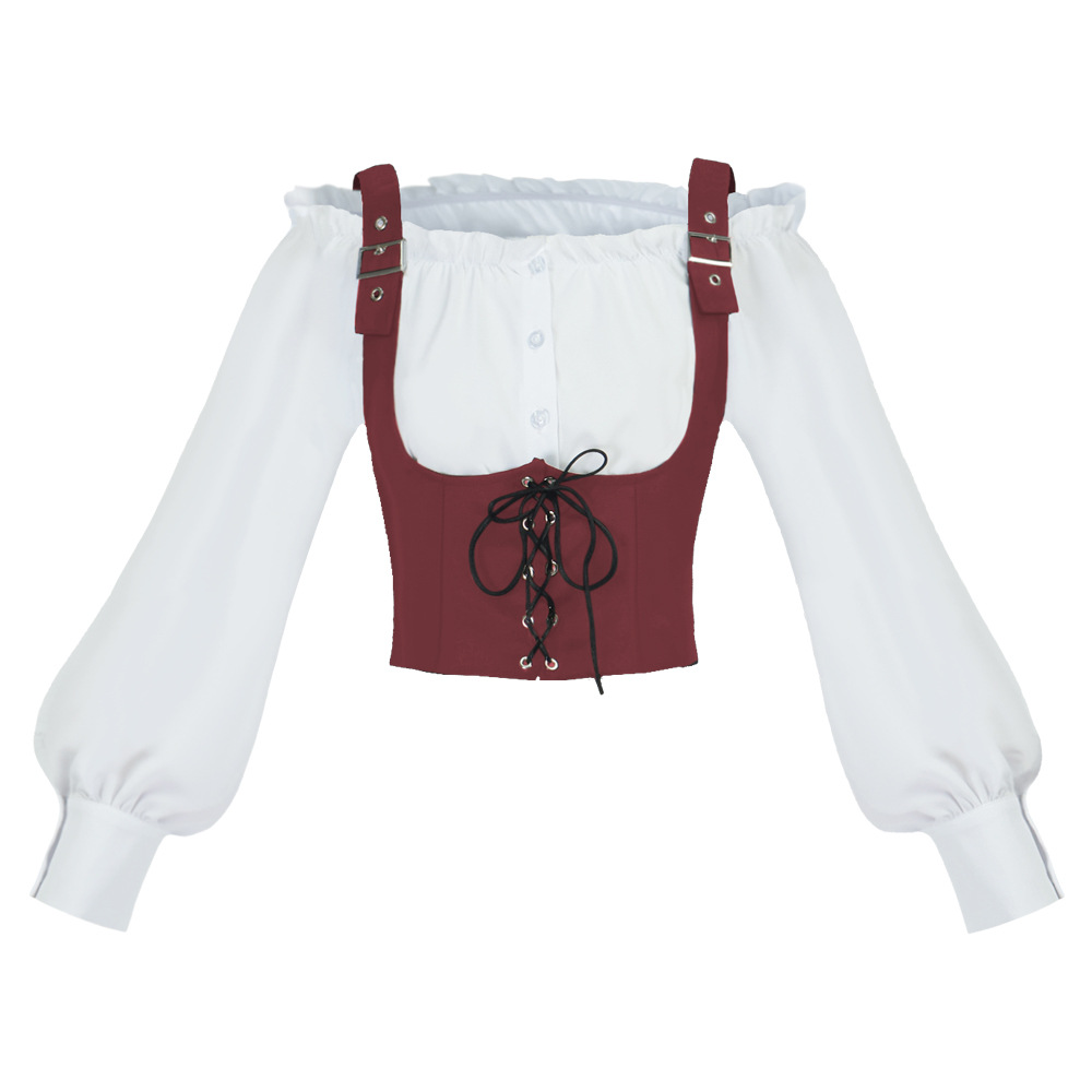 Retro Western Style Women Blou - огляд і ціна Shirts