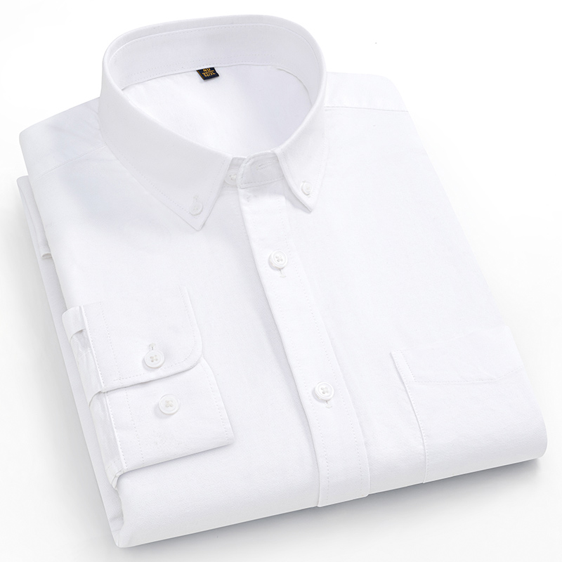 160KG Oversized Shirt Striped  - огляд і ціна Oxford Cotton Casual Shirt Business
