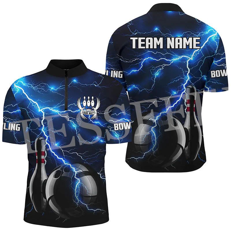 Custom Name Strike Bowling Fla - огляд і ціна Short Sleeve Bowling Shirt Retro
